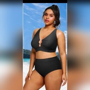 Elegant Black Bikini Set for Women